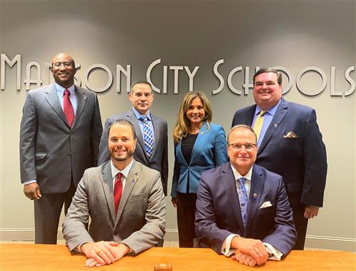  Board members in group photo